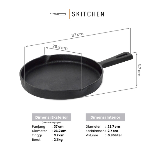 ID_Product Card Square_Stockholm Skillet Large