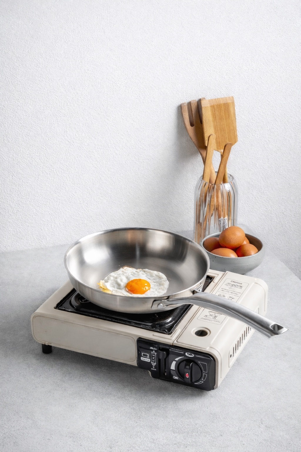 NOVA stainless steel fry pan