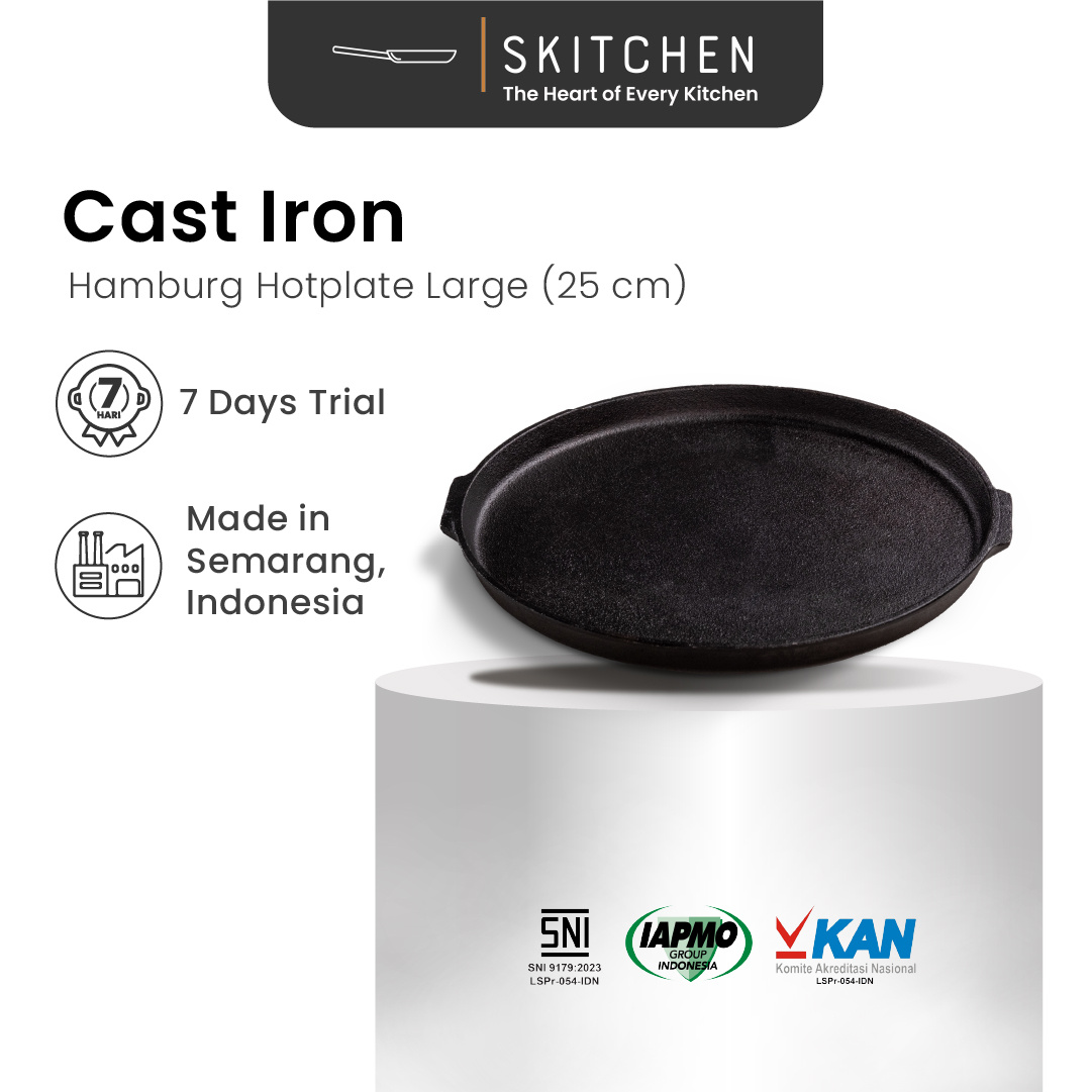 Hamburg Hotplate Large (25 cm)