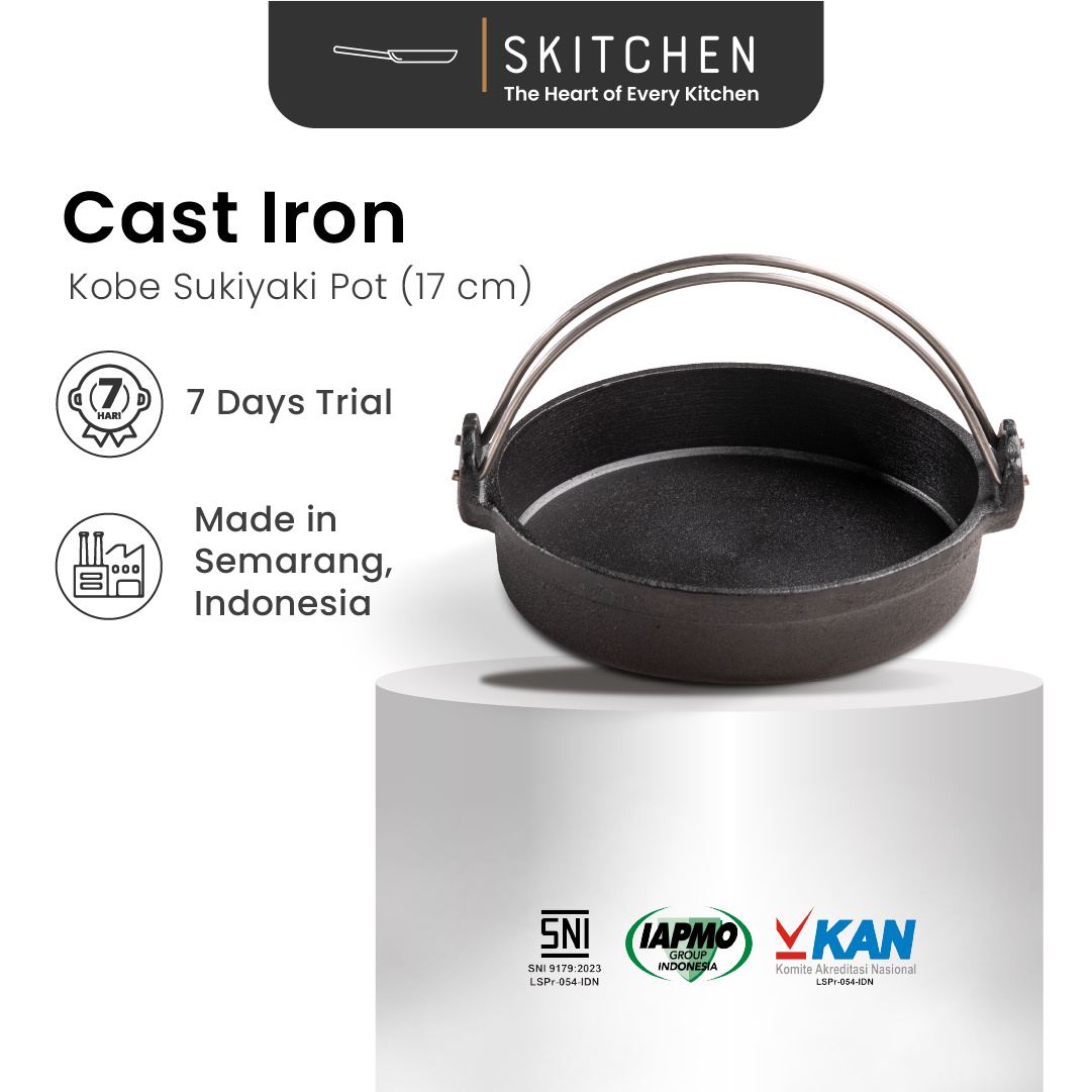Kobe Sukiyaki Pot (17 cm)