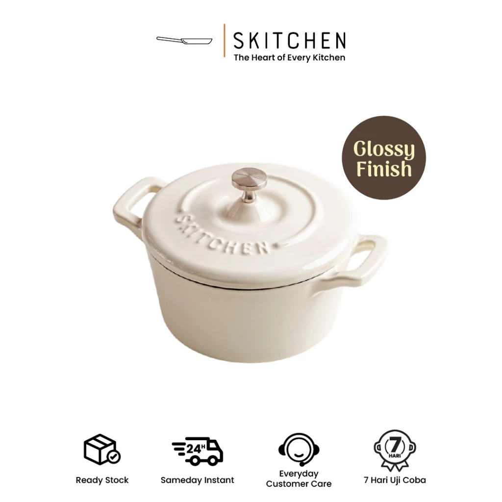 Aurora Dutch Oven (12 cm) - Buttercream