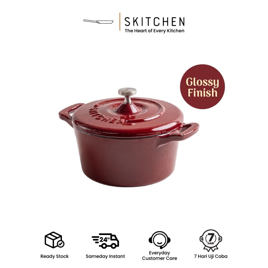 Aurora Dutch Oven (12 cm) - Merlot