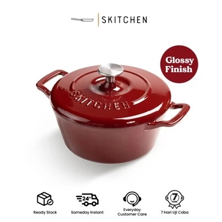 Aurora Dutch Oven (24 cm) - Merlot