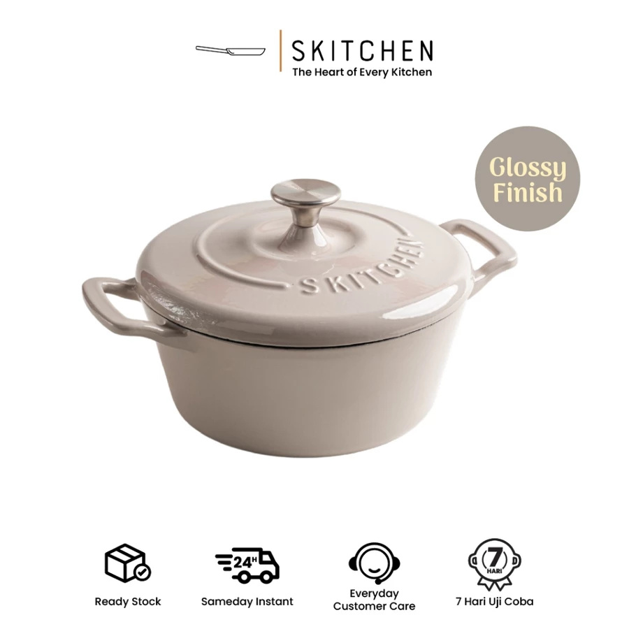 Aurora Dutch Oven (24 cm) - Sesame