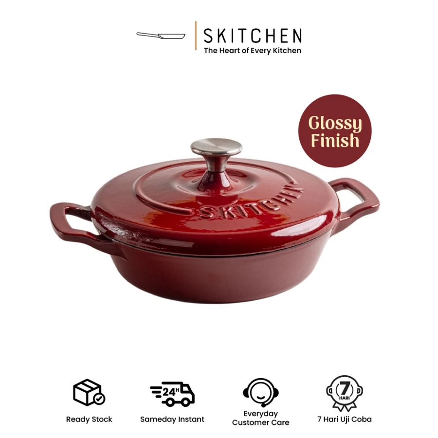 Aurora Braiser Pan (24 cm) - Merlot